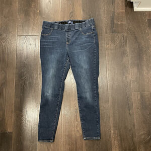 Old Navy Rockstar Jeans Women Plus 18 Dark Wash Blue Denim Cotton Blend Mid Rise